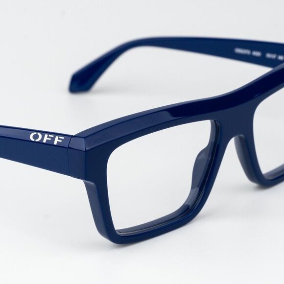 Off-White STYLE 7H Women Eyeglasses Blue Square OERJ07H STYLE 7H 4500